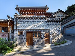 Bukchon Hanok Village traditional house